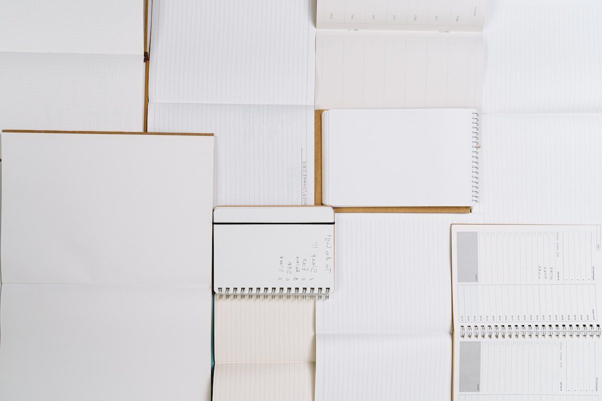 A Variety Of Writing Notebooks